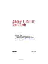 Toshiba 1115-S107 User guide