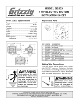 Grizzly G2533 Owner's manual