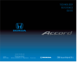 Honda Accord Hybrid Quick start guide