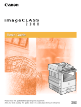 Canon ImageCLASS 2300 Owner's manual