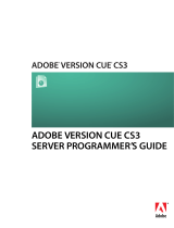 Adobe Version Cue CS3 User guide