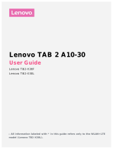 Lenovo Tab 2 A10-30 10.1 Inch 16GB Tablet User manual