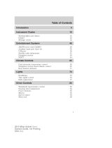 Mercury 2010 Milan Hybrid Owner's manual