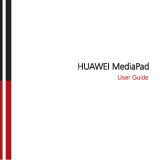 Huawei MediaPad User manual