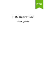 HTC Desire 512 Cricket Wireless User manual