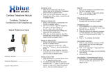 XBLUE Networks X16 Cordless Telephone Module Quick Reference Card