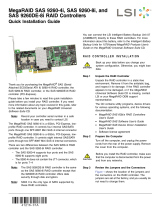 Broadcom MegaRAID SAS 9260-4i, SAS 9260-8i, and SAS 9260DE-8i RAID Controllers User guide