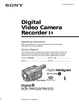 Sony DCR-TRV525 User manual