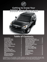Buick Rendezvous 2006 User guide