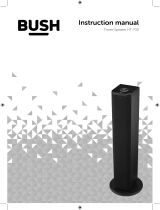 Bush Bluetooth Wireless Tower Speaker User manual