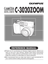 Olympus Camedia C-3020 Zoom User manual