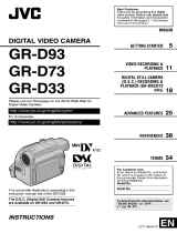 JVC GR-D33US Owner's manual