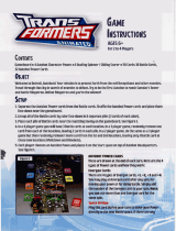 Hasbro Transformers Animated Game Collection Operating instructions