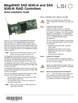 Broadcom MegaRAID SAS 9240-4i and SAS 9240-8i RAID Controllers User guide