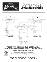 Smoke Hollow LS2016-2B Owner's manual