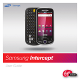 Samsung Intercept Virgin Mobile User guide