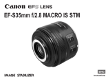Canon EF-S 35mm f/2.8 Macro IS STM User manual