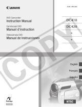 Canon DC420 User manual