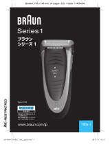 Braun 190s-1, Series 1 User manual