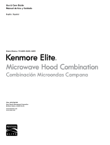 Kenmore ELITE 721.86003 Owner's manual