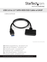 StarTech USB3S2SAT3CB User manual