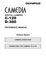 Olympus Camedia D-380 Owner's manual