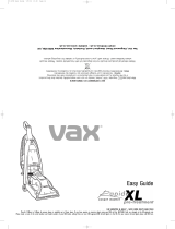 Vax Rapide XL Pre-treatment Owner's manual