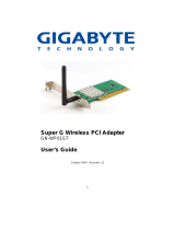 Gigabyte GN-WP01GT User manual