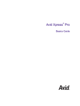 Avid Xpress Xpress Pro 5.5 User guide