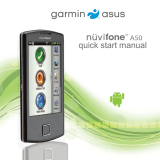 Garmin Nüvifone A50 Videotron Quick start guide