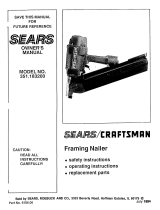 Craftsman 351183200 Owner's manual