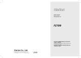 Clarion FZ709 Owner's manual