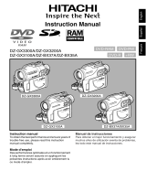 Hitachi DZ-B35A User manual