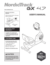 NordicTrack 831.21914.1 User manual