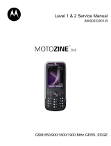 Motorola MOTOZINE ZN5 User manual