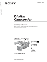 Sony DSR-PD170P User manual