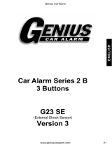 Genius Car Alarm G23Se CarAlarm Owner's manual