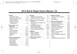 Buick Regal Owner's manual