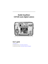 Kodak CX7530 - EASYSHARE Digital Camera User manual