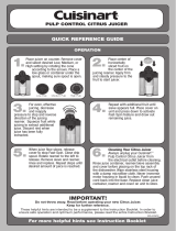 Cuisinart CCJ-500 User manual