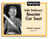 Mattel Safe Embrace Booster Car Seat Owner's manual