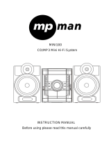 MPMan MINI 100 Owner's manual
