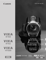 Canon VIXIA HF R300 User guide