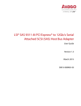SilverStone LSI SAS 9311-8i PCI Express to 12Gb/s Serial Attached SCSI (SAS) Host Bus Adapter Owner's manual