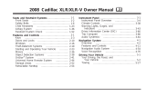 Cadillac 2008 XLR Owner's manual