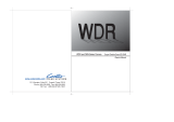 Costar WDR Series Owner's manual