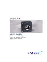 Basler A202k Owner's manual