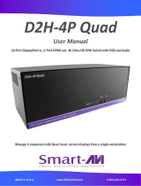 Smart-AVI D2H-4P-Quad User manual