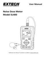 Extech Instruments SL400 User manual