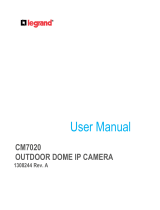Legrand CM7020 User guide